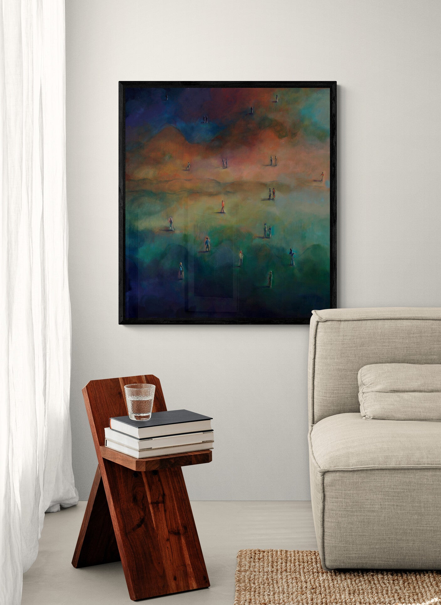 All my Favourite Colours | Canvas Print
