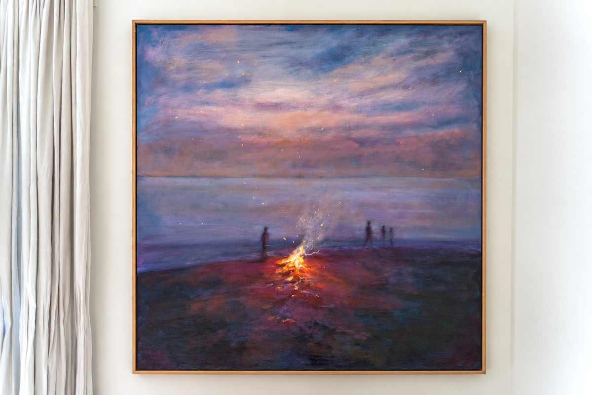 Before The Night Begins | Original Artwork