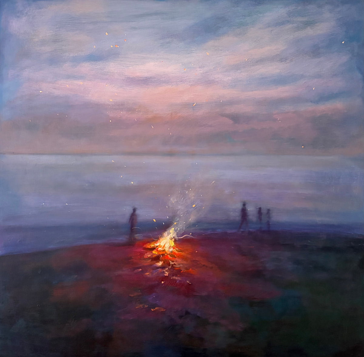 Before The Night Begins | Original Artwork